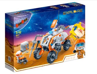конструктор космічні дослідження багі для досліджень 327 елемента Banbao 6417