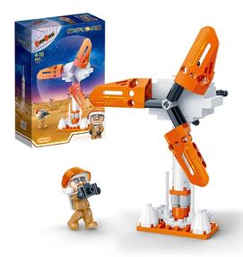 конструктор космічні дослідження дослідження вітру 106 елементів Banbao 6421