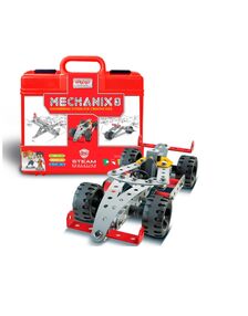 металевий конструктор розвиваючий у пластиковому кейсі №3 202 елемента 18 моделей Mechanix 01070