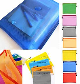 папка а4 на замочку ПВХ колір в асортименті