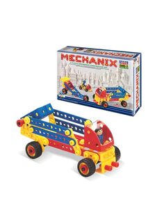 конструктор поліпропіленовий розвиваючий у кейсі авто №3 175 елементів 15 моделей Mechanix 02008