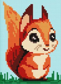 Алмазна мозаїка б/підрамн 15х20 АММ1031 Чарівна білочка "Ідейка"