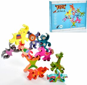 Дерев гра Баланс фігурки 2 штуки тварини 8 штук MD 1632