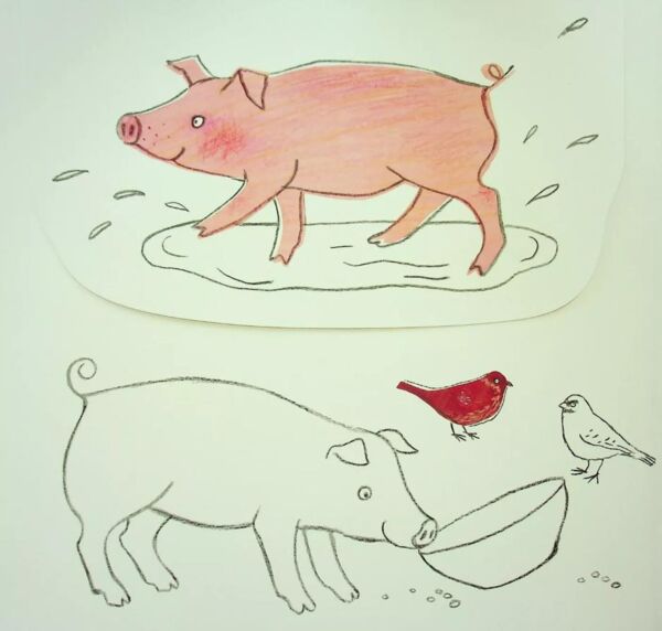 Розмальовка розгорталка Свійські тварини Ціна (цена) 179.30грн. | придбати  купити (купить) Розмальовка розгорталка Свійські тварини доставка по Украине, купить книгу, детские игрушки, компакт диски 2