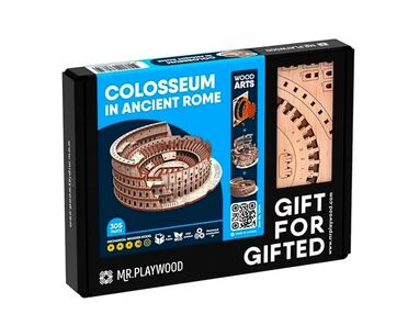Колізей у Стародавньому Римі механічний деревяна 3Д-модель 10414