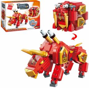 Конструктор Qman 2 в 1 тварина-куб 177 деталей 41207