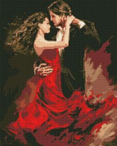 Алмазна мозаїка 40х50 АМО7802 Танго кохання "Ідейка"
