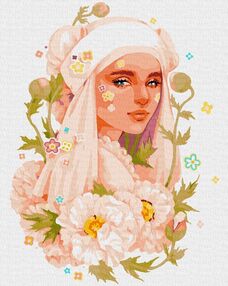 Розпис по номерах 40х50 КНО2555 Рожева фантазія "Ідейка"