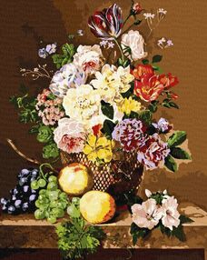 Розпис по номерах 40х50 КНО3227 Щедрість природи  "Ідейка"