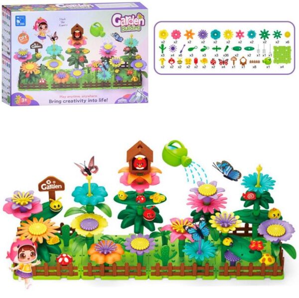 Конструктор сад квіти комахи 124 деталі CJ-2027A Ціна (цена) 192.70грн. | придбати  купити (купить) Конструктор сад квіти комахи 124 деталі CJ-2027A доставка по Украине, купить книгу, детские игрушки, компакт диски 0