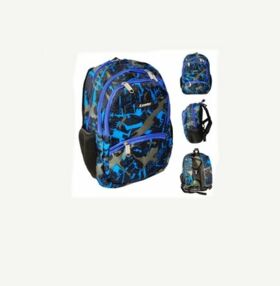 Рюкзак Leader 982560 ортопедичний, синій 38х28х16см