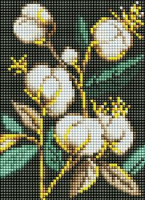 Алмазна мозаїка б/підрамн 15х20 АММ1003 Білосніжна бавовна "Ідейка"