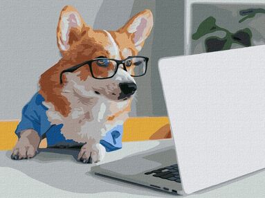 Розпис по номерах 30х40 КНО4290 Маленький бізнесмен "Ідейка"