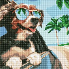 Алмазна мозаїка 30х30 АМО7711 Подорож до океану "Ідейка"