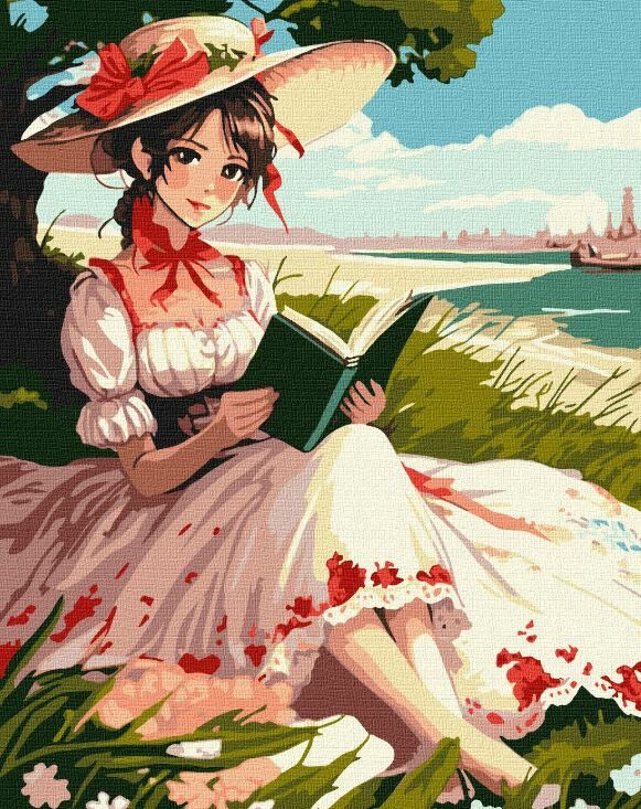 Розпис по номерах 40х50 КНО8335 Захоплене читання Ідейка Ціна (цена) 169.10грн. | придбати  купити (купить) Розпис по номерах 40х50 КНО8335 Захоплене читання Ідейка доставка по Украине, купить книгу, детские игрушки, компакт диски 0