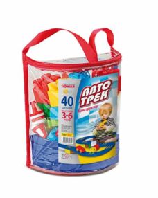 Конструктор Автотрек 40 деталей в рюкзаку 0675