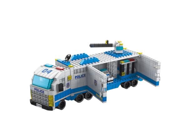 Конструктор поліція 1000 деталей K8978-4 Ціна (цена) 482.60грн. | придбати  купити (купить) Конструктор поліція 1000 деталей K8978-4 доставка по Украине, купить книгу, детские игрушки, компакт диски 1