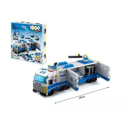 Конструктор поліція 1000 дет K8978-4 Ціна (цена) 414.40грн. | придбати  купити (купить) Конструктор поліція 1000 дет K8978-4 доставка по Украине, купить книгу, детские игрушки, компакт диски 0