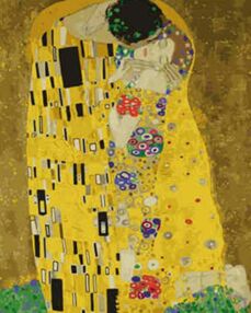 Розпис по номерах 40х50 VA-2215 Густав Клімт Поцілунок "Strateg"