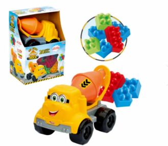 Бетонозмішувач 200х300х150мм з конструктором 20 елементів  03497