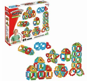 Конструктор пазли 330х285х75мм Фігури 64 елементи 03895