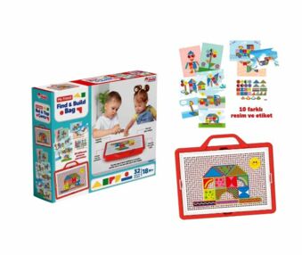 Сумка з набором для творчості Знайди та побудуй 386х272х75мм  03932