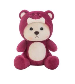 Ведмедик у костюмі Тедді 50см з наповненням