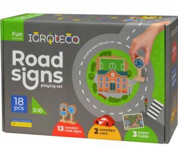 Гра навчально-пізнавальна Дорожні знаки 900149