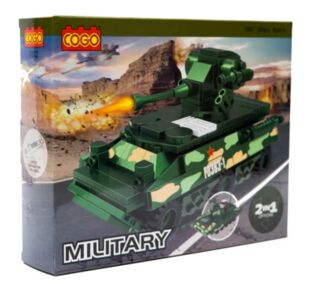 Конструктор 185 елементів Армія БМП + Танк 2 в 1 COGO 7002