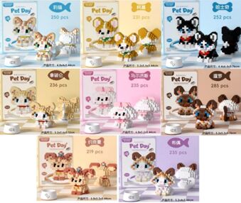 Конструктор тварина 8 видів К208-9-13