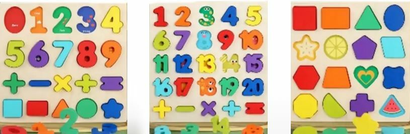 гра деревяна вкладиші 3 види C15009