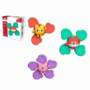 Гра брязкальце спіннер на присосці 3 види  668-66А-В-С