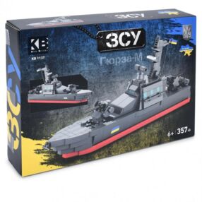 Конструктор військовий катер 357 деталей КВ 1137