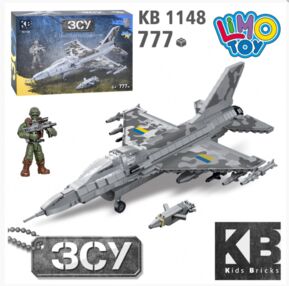 Конструктор військовий літак фігурки 777 деталей КВ 1148