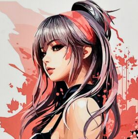 Алмазна мозаїка 30х30 HEE16333 Аніме витонченність "Strateg"