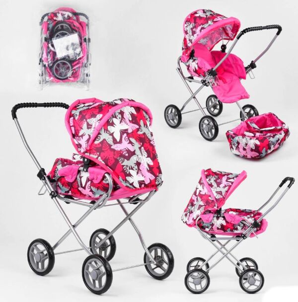 Коляска для ляльки металева трансформер люлька-переноска 9391 Ціна (цена) 1 136.97грн. | придбати  купити (купить) Коляска для ляльки металева трансформер люлька-переноска 9391 доставка по Украине, купить книгу, детские игрушки, компакт диски 1