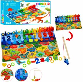 гра деревяна Багатофункціональна дошка md 1947