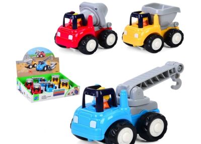 Машинка інерційна будтехніка 3 види HE7907