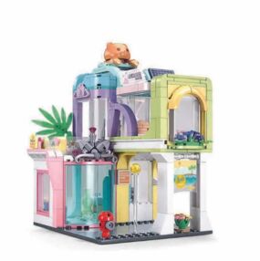 Конструктор Sluban Metropolis Готель корона 451 деталь М38-В1267