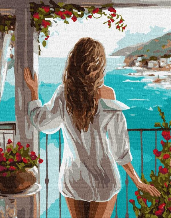 Розпис по номерах 40х50 КНО8316 Морська далечінь Ідейка Ціна (цена) 186.10грн. | придбати  купити (купить) Розпис по номерах 40х50 КНО8316 Морська далечінь Ідейка доставка по Украине, купить книгу, детские игрушки, компакт диски 0