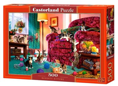 пазли 500 елементів Naughty Kittens 53254