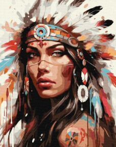 Розпис по номерах 40х50 КНО8425 Легенди племені "Ідейка"