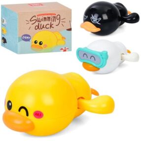 Водоплаваюча іграшка  каченя заводна 3 види YB1784