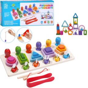 Деревяна гра Багатофункціональна дошка MD 0853