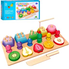 Деревяна гра Багатофункціональна дошка MD 0856