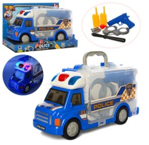 Машинка поліція наручники пістолет рація музична 661-173