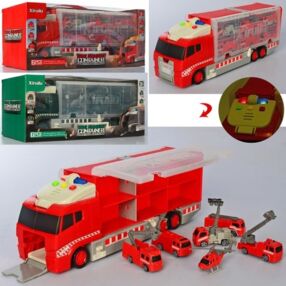 Трейлер контейнер гараж транспорт 6штук 2 види, музичний AY1818AD