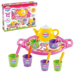 Набір чайний з підносом 17 предметів Candy&Ken 590 х 270 х 280 мм 01593