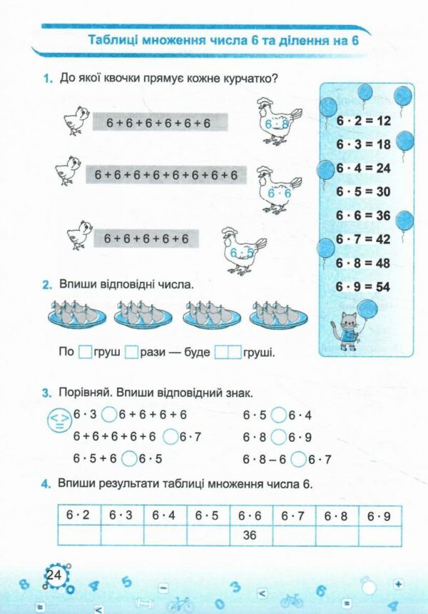 Вивчаю таблицю множення легко Ціна (цена) 36.00грн. | придбати  купити (купить) Вивчаю таблицю множення легко доставка по Украине, купить книгу, детские игрушки, компакт диски 3