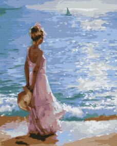 Розпис по номерах 40х50 BS52158 Маленька Асоль  brushme Брашми